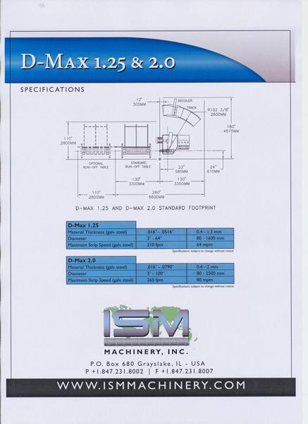 D-Max 1.25 & 2.0